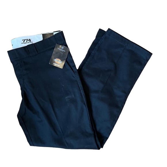 NWT Women's 774 Dickies Work Pant Low Rise Straight Leg SZ 12R - Picture 1 of 7